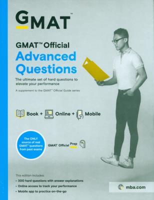 GMAT Official Advanced Questions. Wydawca: Wiley. SmakLiter.pl Opakowanie GMAT Official Advanced Questions