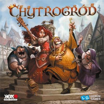 Gra - Chytrogród. Wydawca: Lucrum. SmakLiter.pl Opakowanie Gra - Chytrogród