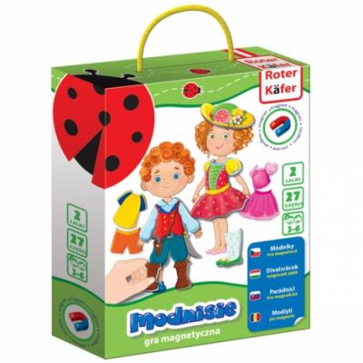 Opakowanie GRA MAGNETYCZNA MODNISIE RK 4010-02