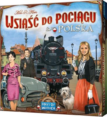 Opakowanie GRA WSIĄŚĆ DO POCIĄGU POLSKA KOLEKCJA MAP 6.5