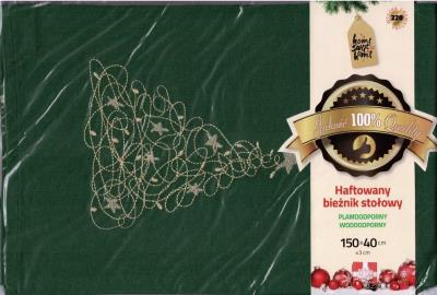 Opakowanie Haftowany bieżnik stołowy 150x40 cm MIX