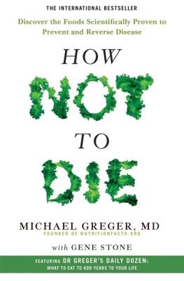 How Not To Die. Autor: Michael Greger, Gene Stone. SmakLiter.pl Okładka książki How Not To Die
