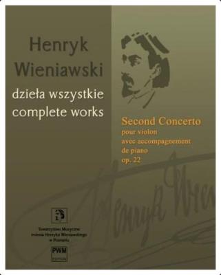Okładka książki II Koncert skrzypcowy op.22