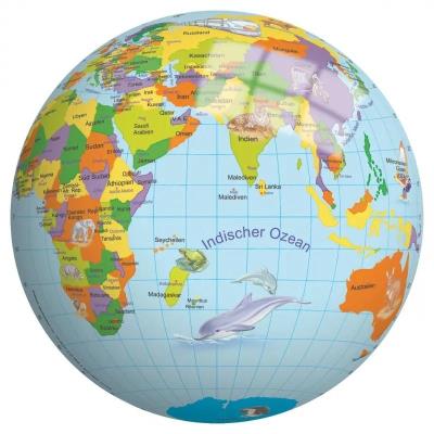 Opakowanie John Winylowa piłka Globus