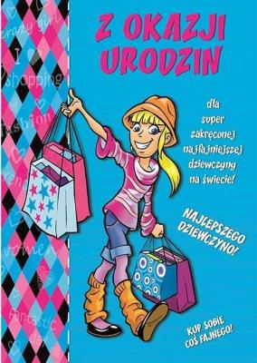 Opakowanie Karnet Young B6 + koperta wzór nr 001 Urodziny