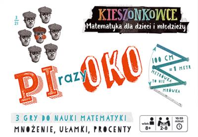 Kieszonkowce matematyczne Pi razy oko (8+). Wydawca: Edgard. SmakLiter.pl Opakowanie Kieszonkowce matematyczne Pi razy oko (8+)