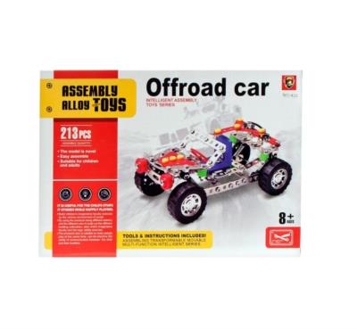 Zdjęcie produktu Klocki konstrukcyjne metalowe 213el