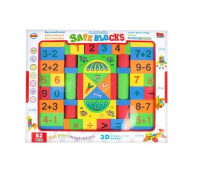 Opakowanie Klocki piankowe 52el