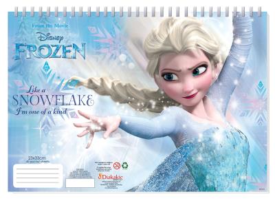 Opakowanie KOLOROWANKA BLOK Z NAKLEJKAMI FROZEN 185562228
