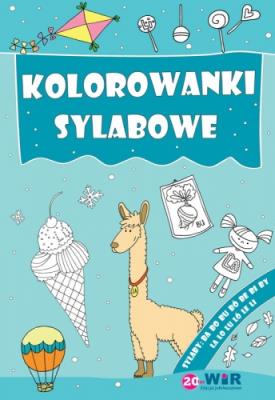 Okładka książki Kolorowanki sylabowe - Sylaby ze spółgłoskami B i L