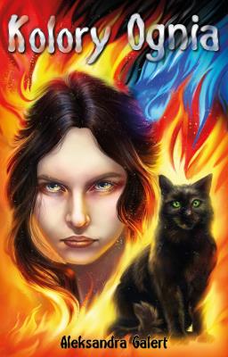 Kolory Ognia. Autor: Aleksandra Galert. SmakLiter.pl Okładka książki Kolory Ognia