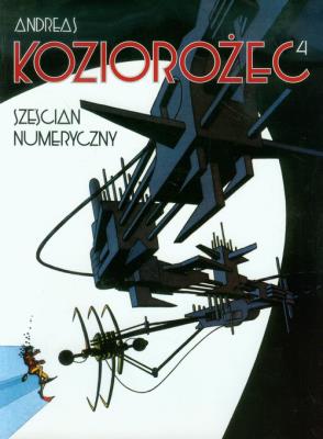 Koziorożec T.4 Sześcian numeryczny. Autor: Aleksandra Desmurs. SmakLiter.pl Okładka książki Koziorożec T.4 Sześcian numeryczny