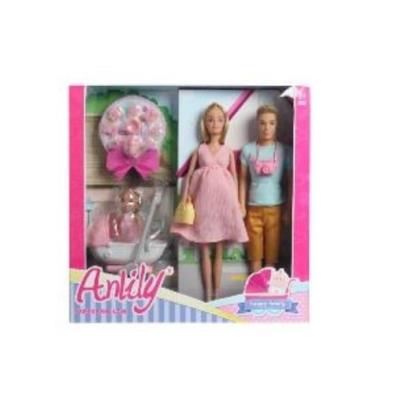 Opakowanie Lalka 30 cm z mężem i dziećmi