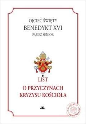 Okładka książki List o przyczynach kryzysu Kościoła