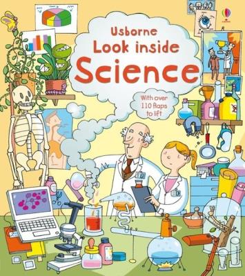 LOOK INSIDE SCIENCE. Autor: Minna Lacey. SmakLiter.pl Okładka książki LOOK INSIDE SCIENCE