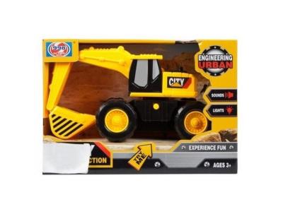 Opakowanie Maszyna budowlana koparka ze światłem i dźwiękiem