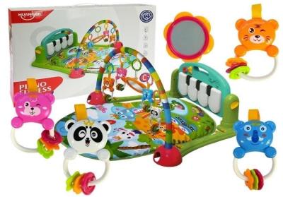 Opakowanie Mata interaktywna z pianinkiem niebieska