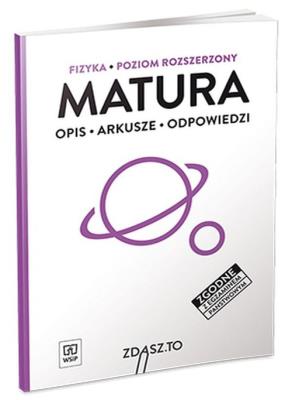 Matura próbne arkusze maturalne. Fizyka. Poziom rozszerzony . Autor:   Praca zbiorowa. SmakLiter.pl Okładka książki Matura próbne arkusze maturalne. Fizyka. Poziom rozszerzony