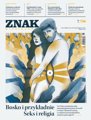 Okładka książki Miesięcznik ZNAK nr 756 Bosko i przykładnie. Seks i religie (5/2018)