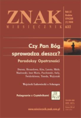 Opakowanie Miesięcznik ZNAK.  Numer 632