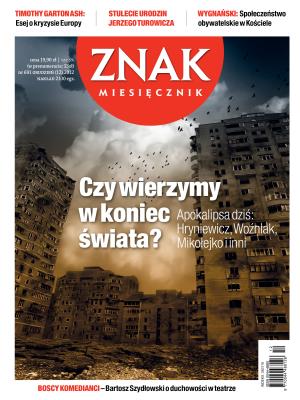 Okładka książki Miesięcznik Znak, numer 691 (grudzień 2012)