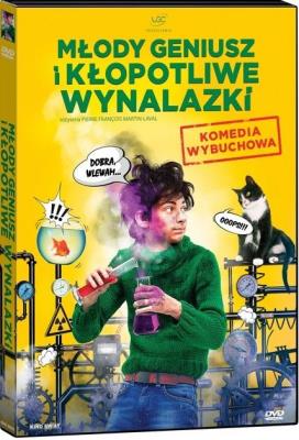 Okładka książki Młody geniusz i kłopotliwe wynalazki DVD