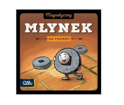 Młynek - gra magnetyczna ALBI. Wydawca: Albi. SmakLiter.pl Opakowanie Młynek - gra magnetyczna ALBI