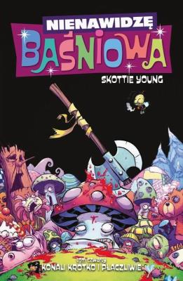 Nienawidzę Baśniowa. Autor: Young Scottie. SmakLiter.pl Okładka książki Nienawidzę Baśniowa