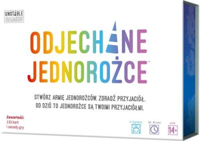Opakowanie Odjechane Jednorożce REBEL