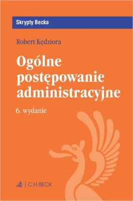 Okładka książki Ogólne postępowanie administracyjne