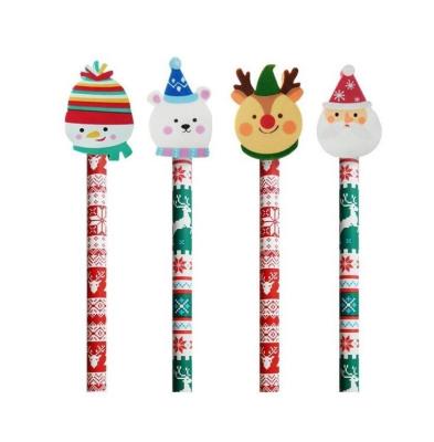 Opakowanie Ołówek z gumką świąteczny mix wzorów
