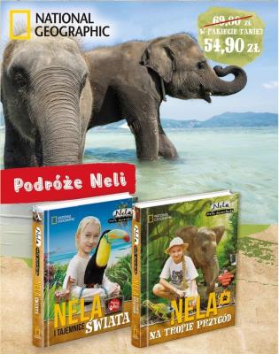 Pakiet 1: Nela i tajemnice świata/Nela na tropie... Autor: Nela Mała Reporterka. SmakLiter.pl Okładka książki Pakiet 1: Nela i tajemnice świata/Nela na tropie..