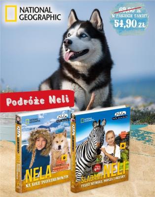 Pakiet 2: Nela na kole podbieg./Śladami Neli.... Autor: Nela Mała Reporterka. SmakLiter.pl Okładka książki Pakiet 2: Nela na kole podbieg./Śladami Neli...