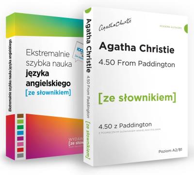 Pakiet 4.50 From Paddington i Ekstremalnie szybka nauka języka angielskiego. Autor: Opracowanie zbiorowe. SmakLiter.pl Okładka książki Pakiet 4.50 From Paddington i Ekstremalnie szybka nauka języka angielskiego