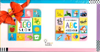 PAKIET MOJE PIERWSZE 100 SŁÓW / MOJE PIERWSZE ABC ABECADŁO. Autor: Opracowanie zbiorowe. SmakLiter.pl Okładka książki PAKIET MOJE PIERWSZE 100 SŁÓW / MOJE PIERWSZE ABC ABECADŁO