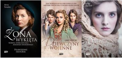 Pakiet: Prawdziwe historie 1. Autor: Anna Maria Śnieżko, Łukasz Modelski, Anna Herbich. SmakLiter.pl Okładka książki Pakiet: Prawdziwe historie 1