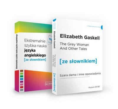 Okładka książki Pakiet The Grey Woman and other Tales i Ekstremalnie szybka nauka języka angielskiego