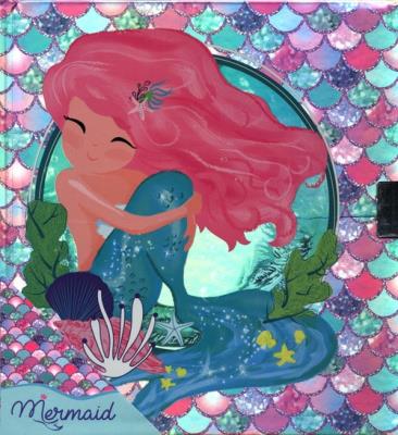 Opakowanie Pamiętnik metalizowany z kłódką Syrenka 11