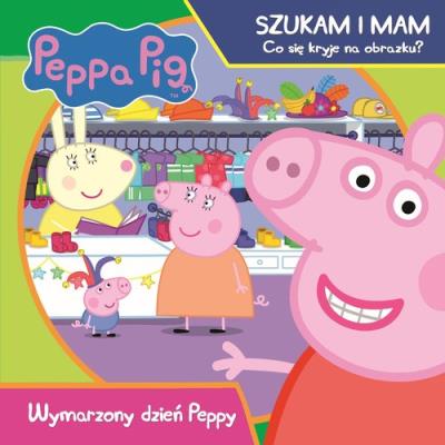 Peppa Pig Szukam i mam Wymarzony dzień Peppy. Autor: praca zbiorowa. SmakLiter.pl Okładka książki Peppa Pig Szukam i mam Wymarzony dzień Peppy