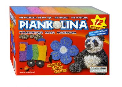 Opakowanie Piankolina 12 kolorów