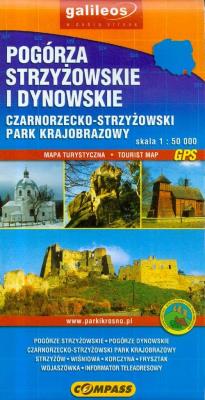 Opakowanie Pogórza Strzyżowskie i Dynowskie Mapa turystyczna 1: 50 000