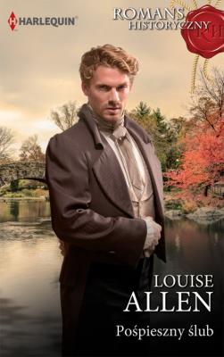 Pośpieszny ślub. Autor: Allen Louise. SmakLiter.pl Okładka książki Pośpieszny ślub