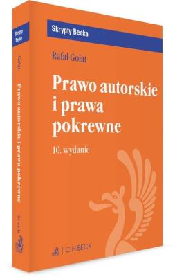 Okładka książki Prawo autorskie i prawa pokrewne w.10