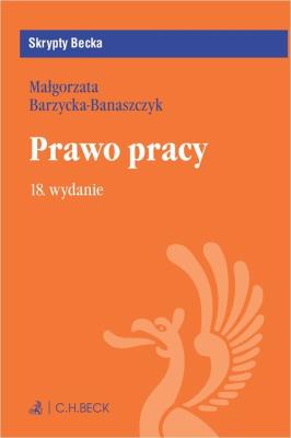 Prawo pracy. Autor: Barzycka-Banaszczyk Małgorzata. SmakLiter.pl Okładka książki Prawo pracy