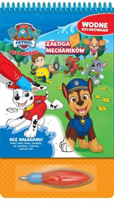 Okładka książki Psi Patrol. Wodne kolorowanie T.3