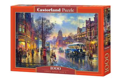 Puzzle 1000 Abbey Road 1930's CASTOR. Wydawca: Castorland. SmakLiter.pl Opakowanie Puzzle 1000 Abbey Road 1930's CASTOR