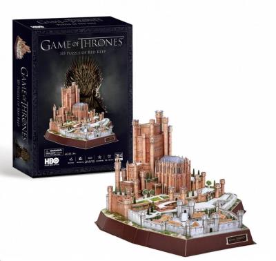 PUZZLE 3 D GAME OF THRONESS RED KEE. Autor: DANTE. SmakLiter.pl Okładka książki PUZZLE 3 D GAME OF THRONESS RED KEE