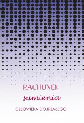 Okładka książki Rachunek sumienia człowieka dojrzałego