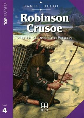 Robinson Crusoe (bez CD). Autor: Daniel Defoe. SmakLiter.pl Okładka książki Robinson Crusoe (bez CD)