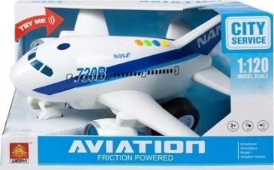 Opakowanie Samolot pasażerski ze światłem i dźwiękiem